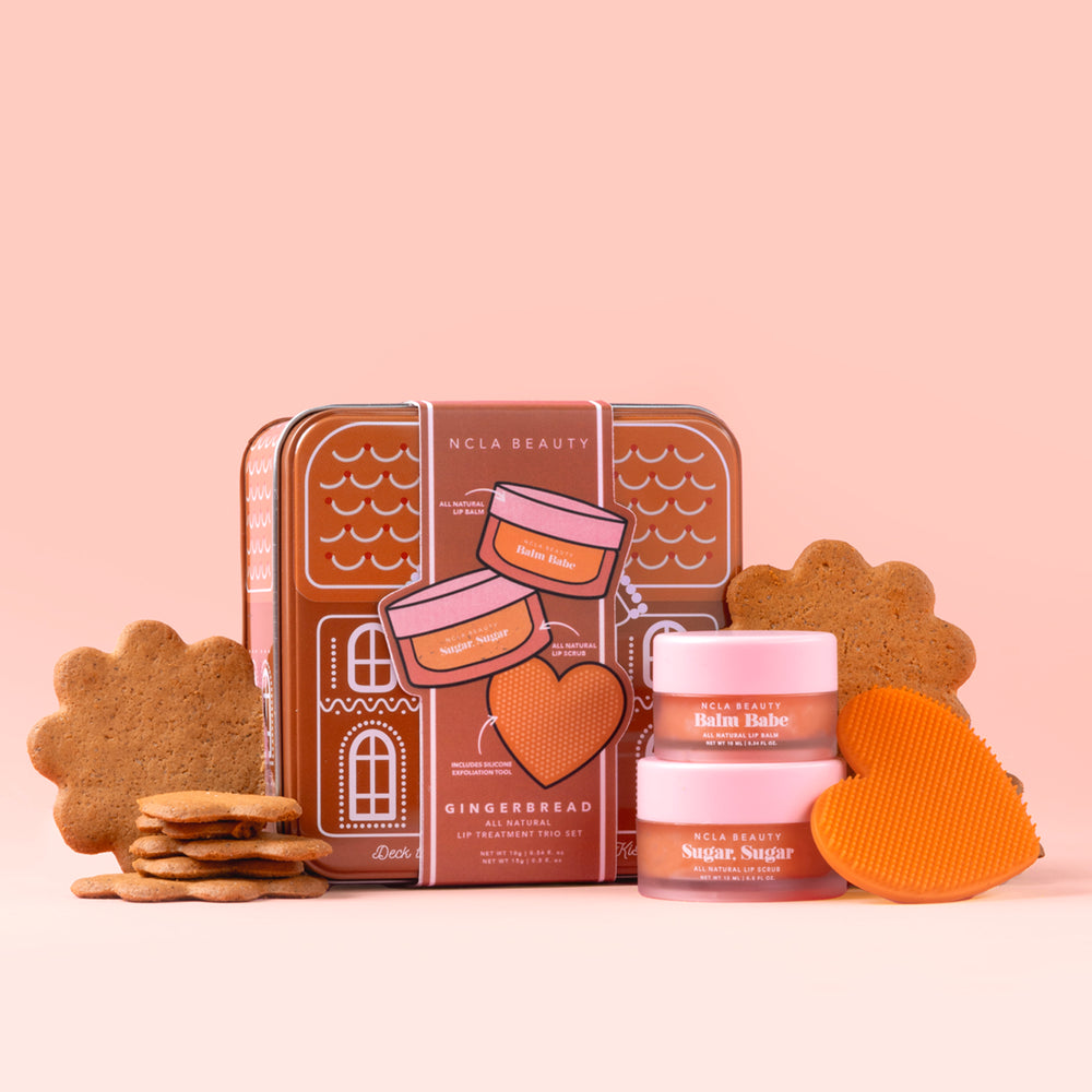 GINGERBREAD LIP TRIO SET